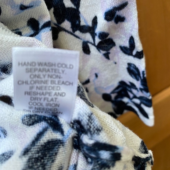 J.Jill Sweater Linen-Cotton Blend Sz Petite-L - Picture 6 of 6